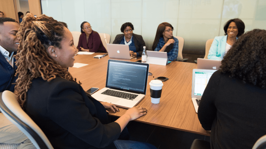 Women in business meeting